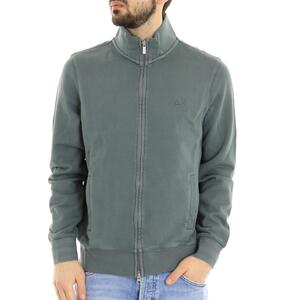 FELPA FULL ZIP COLD DYE ANTRACITE